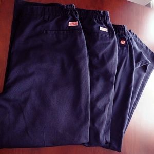 Red Kap Men's 36 X 30 Navy Industrial Work Pants